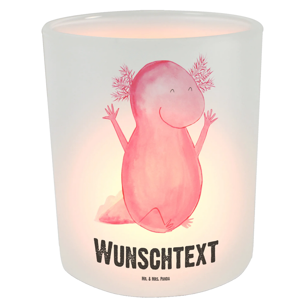 Personalisiertes Windlicht Axolotl Hurra Personalisiertes Windlicht, Personalisiertes Windlicht Glas, Personalisiertes Teelichtglas, Personalisierter Teelichthalter, Personalisiertes Kerzenglas, Personalisierte Kerze, Personalisiertes Teelicht, Windlicht mit Namen, Windlicht Glas mit Namen, Teelichtglas mit Namen, Teelichthalter mit Namen, Teelichter mit Namen, Kerzenglas mit Namen, Kerze mit Namen, Teelicht mit Namen, Namenspersonalisierung, Name, selbst gestalten, Wunschtext, Bedrucken, Axolotl, Molch, Axolot, Schwanzlurch, Lurch, Lurche, fröhlich, Spaß, Freude, Motivation, Zufriedenheit