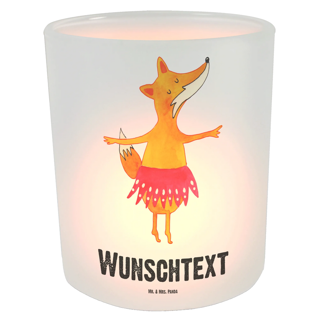 Personalisiertes Windlicht Fuchs Ballerina Personalisiertes Windlicht, Personalisiertes Windlicht Glas, Personalisiertes Teelichtglas, Personalisierter Teelichthalter, Personalisiertes Kerzenglas, Personalisierte Kerze, Personalisiertes Teelicht, Windlicht mit Namen, Windlicht Glas mit Namen, Teelichtglas mit Namen, Teelichthalter mit Namen, Teelichter mit Namen, Kerzenglas mit Namen, Kerze mit Namen, Teelicht mit Namen, Namenspersonalisierung, Name, selbst gestalten, Wunschtext, Bedrucken, Fuchs, Fuchs Spruch, Füchse, Füchsin, Ballerina, Ballett, Tänzerin, Tanzen, Party, Einladung, Geburtstag