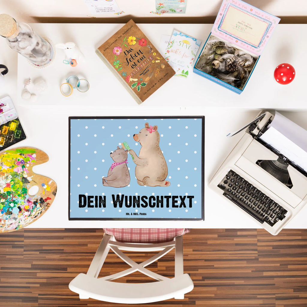 Personalisierte Schreibtischunterlage Bär mit Kind Personalisierte Schreibunterlage, Personalisierte Schreibtischauflage, Personalisierte Schreibtisch Unterlagen, Schreibunterlage mit Namen, Schreibtischauflage mit Namen, Schreibtisch Unterlagen mit Namen, Selbst gestalten, Namensaufdruck, Namenspersonalisierung, Familie, Vatertag, Muttertag, Bruder, Schwester, Mama, Papa, Oma, Opa, Geschenk, Mutti, Mutter