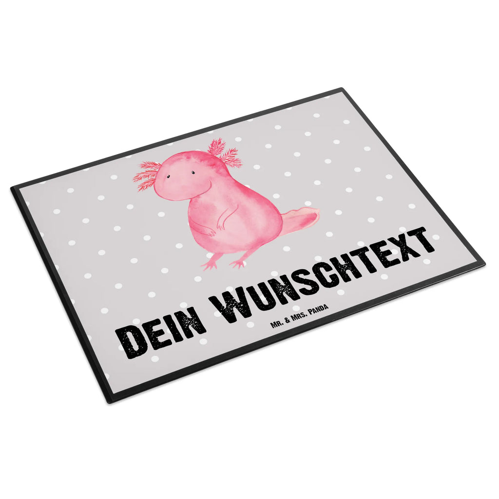 Personalisierte Schreibtischunterlage Axolotl Personalisierte Schreibunterlage, Personalisierte Schreibtischauflage, Personalisierte Schreibtisch Unterlagen, Schreibunterlage mit Namen, Schreibtischauflage mit Namen, Schreibtisch Unterlagen mit Namen, Selbst gestalten, Namensaufdruck, Namenspersonalisierung, Axolotl, Molch, Axolot, vergnügt, fröhlich, zufrieden, Lebensstil, Weisheit, Lebensweisheit, Liebe, Freundin