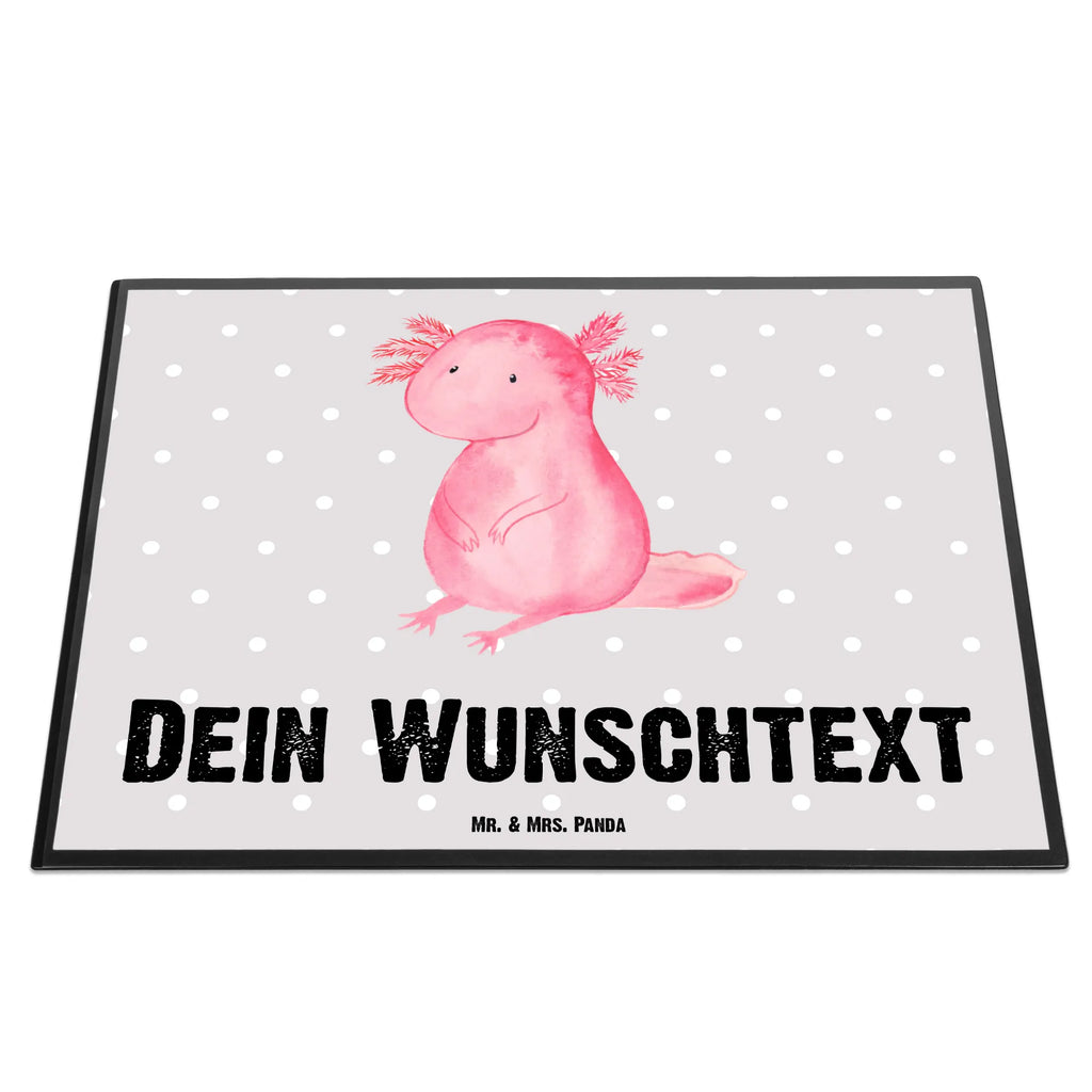 Personalisierte Schreibtischunterlage Axolotl Personalisierte Schreibunterlage, Personalisierte Schreibtischauflage, Personalisierte Schreibtisch Unterlagen, Schreibunterlage mit Namen, Schreibtischauflage mit Namen, Schreibtisch Unterlagen mit Namen, Selbst gestalten, Namensaufdruck, Namenspersonalisierung, Axolotl, Molch, Axolot, vergnügt, fröhlich, zufrieden, Lebensstil, Weisheit, Lebensweisheit, Liebe, Freundin