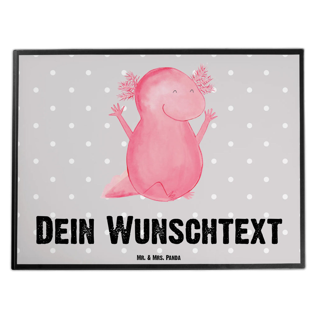 Personalisierte Schreibtischunterlage Axolotl Hurra Personalisierte Schreibunterlage, Personalisierte Schreibtischauflage, Personalisierte Schreibtisch Unterlagen, Schreibunterlage mit Namen, Schreibtischauflage mit Namen, Schreibtisch Unterlagen mit Namen, Selbst gestalten, Namensaufdruck, Namenspersonalisierung, Axolotl, Molch, Axolot, Schwanzlurch, Lurch, Lurche, fröhlich, Spaß, Freude, Motivation, Zufriedenheit