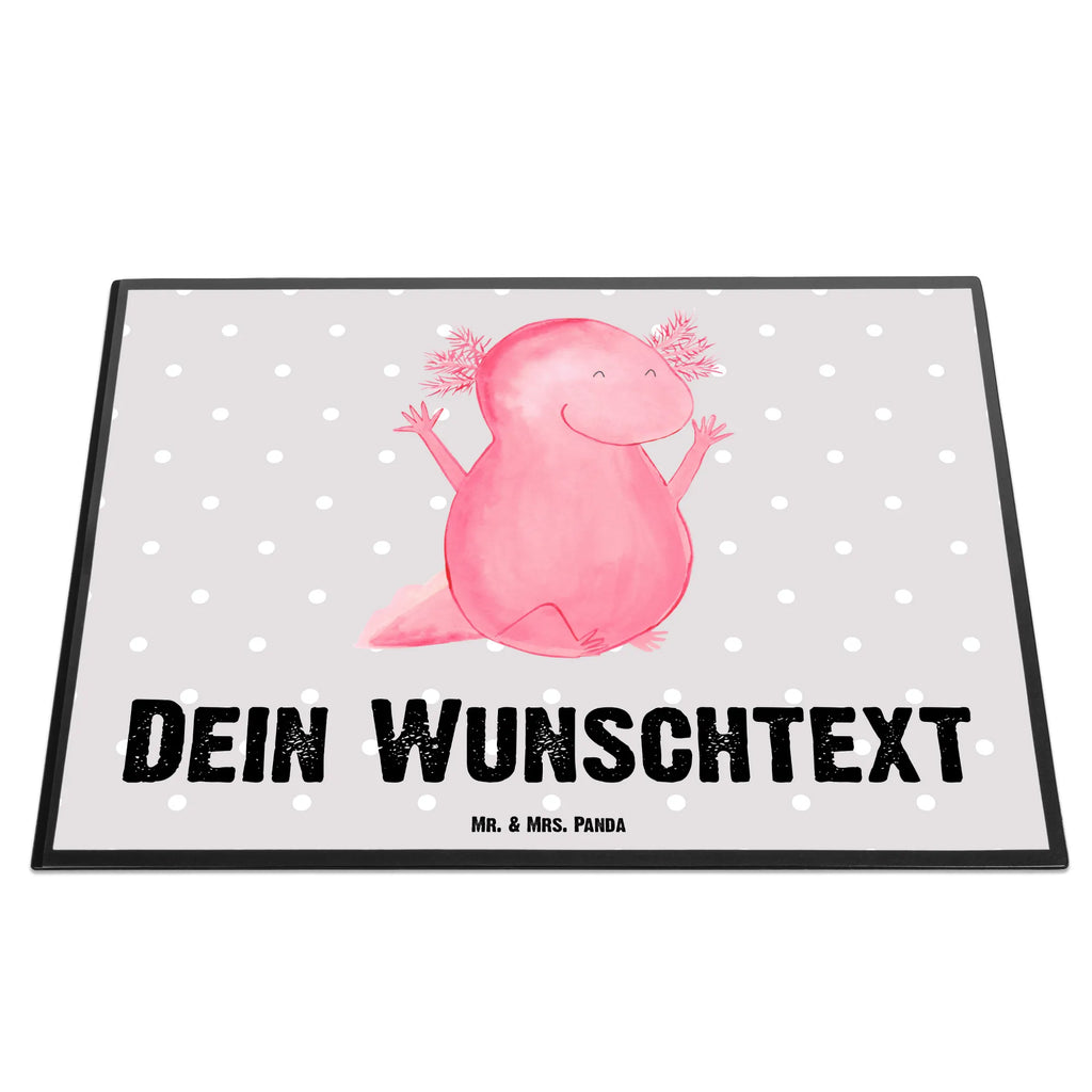 Personalisierte Schreibtischunterlage Axolotl Hurra Personalisierte Schreibunterlage, Personalisierte Schreibtischauflage, Personalisierte Schreibtisch Unterlagen, Schreibunterlage mit Namen, Schreibtischauflage mit Namen, Schreibtisch Unterlagen mit Namen, Selbst gestalten, Namensaufdruck, Namenspersonalisierung, Axolotl, Molch, Axolot, Schwanzlurch, Lurch, Lurche, fröhlich, Spaß, Freude, Motivation, Zufriedenheit