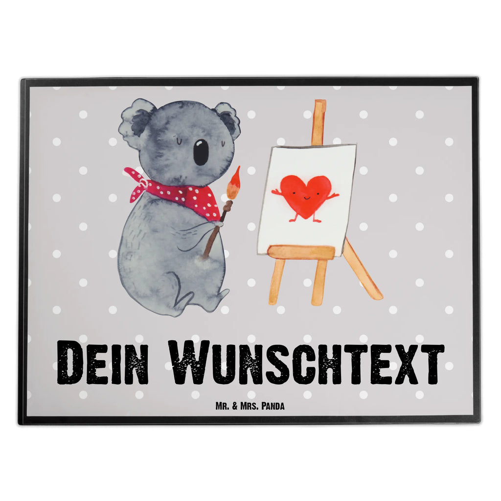 Personalisierte Schreibtischunterlage Koala Künstler Personalisierte Schreibunterlage, Personalisierte Schreibtischauflage, Personalisierte Schreibtisch Unterlagen, Schreibunterlage mit Namen, Schreibtischauflage mit Namen, Schreibtisch Unterlagen mit Namen, Selbst gestalten, Namensaufdruck, Namenspersonalisierung, Koala, Koalabär, Liebe, Liebensbeweis, Liebesgeschenk, Gefühle, Künstler, zeichnen