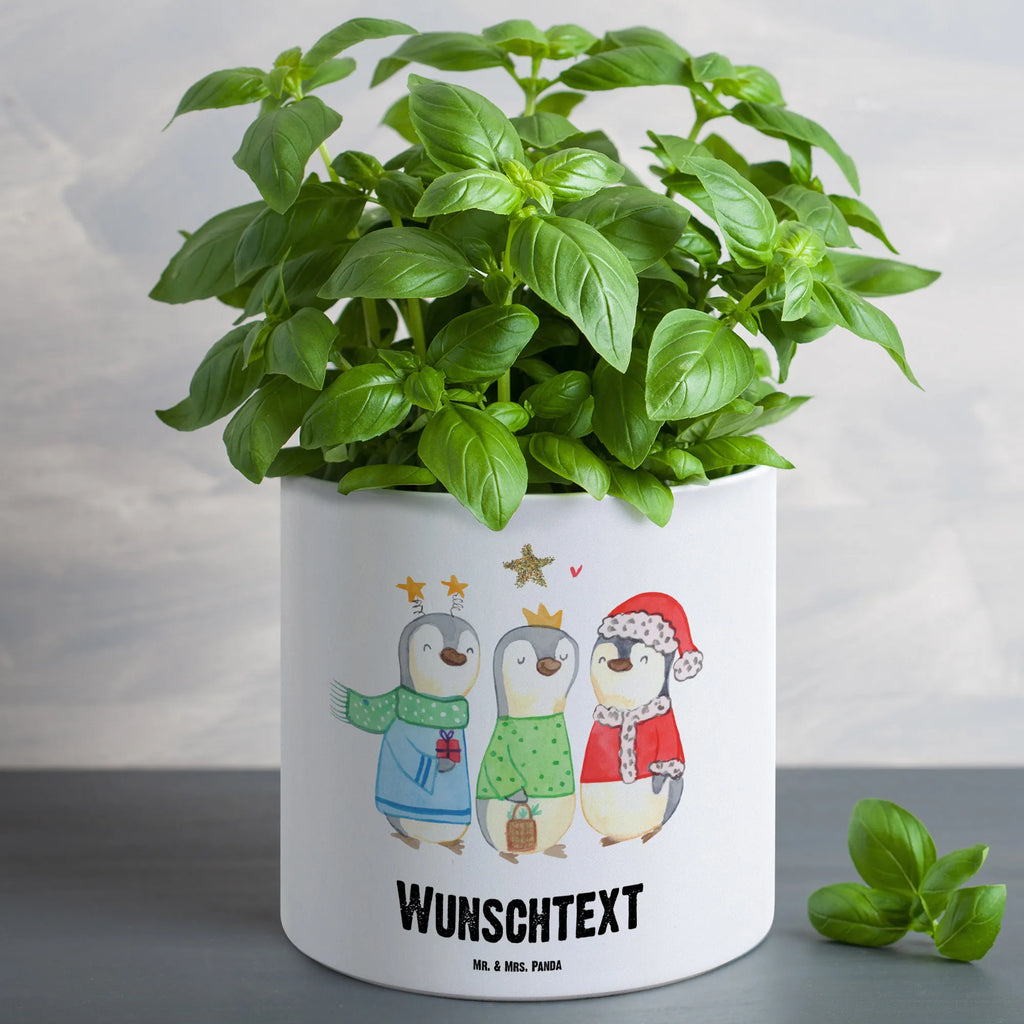 Personalisierter XL Blumentopf Winterzeit Heilige drei Könige Personalisierter Blumentopf, Personalisierter Übertopf, Personalisierter Pflanztopf, Personalisierter Keramiktopf, Personalisierter Kräutertopf, Personalisierter Topf, Personalisierter Pflanzkübel, Personalisierter Blumenübertopf, Winter, Weihnachten, Weihnachtsdeko, Nikolaus, Advent, Heiligabend, Wintermotiv, Weihnachtsmann, Heilige drei Könige, Weihnachtstage, Weihnachtszeit