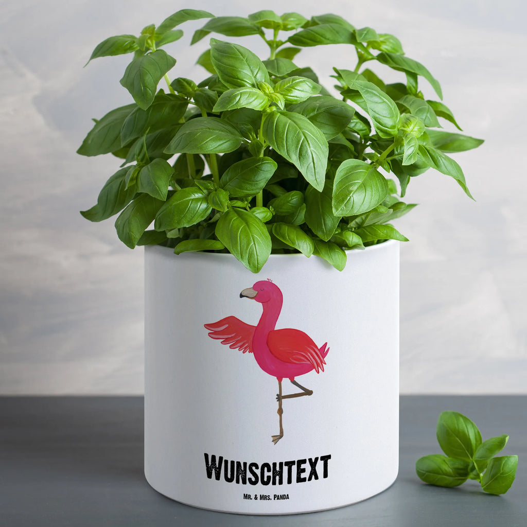 Personalisierter XL Blumentopf Flamingo Yoga Personalisierter Blumentopf, Personalisierter Übertopf, Personalisierter Pflanztopf, Personalisierter Keramiktopf, Personalisierter Kräutertopf, Personalisierter Topf, Personalisierter Pflanzkübel, Personalisierter Blumenübertopf, Flamingo, Vogel, Yoga, Namaste, Achtsamkeit, Yoga-Übung, Entspannung, Ärger, Aufregen, Tiefenentspannung