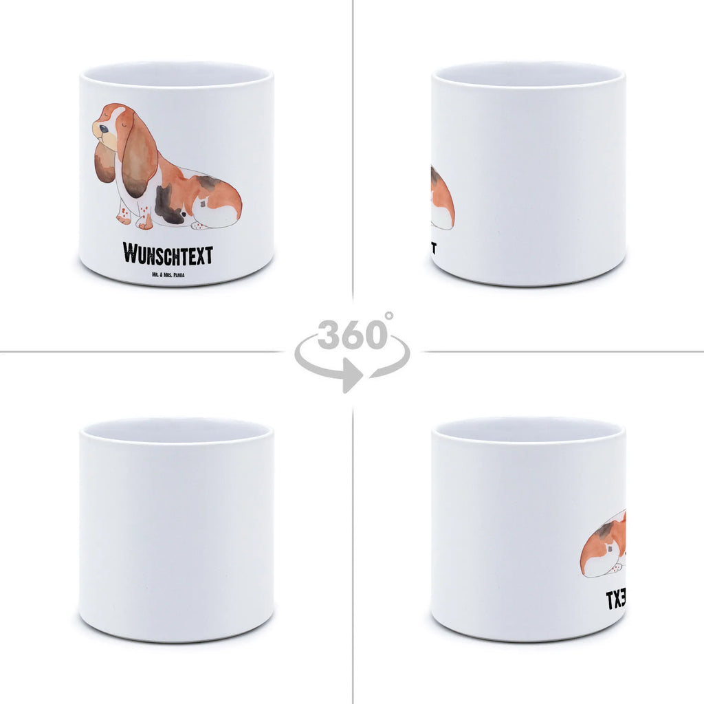 Personalisierter XL Blumentopf Hund Basset Hound Personalisierter Blumentopf, Personalisierter Übertopf, Personalisierter Pflanztopf, Personalisierter Keramiktopf, Personalisierter Kräutertopf, Personalisierter Topf, Personalisierter Pflanzkübel, Personalisierter Blumenübertopf, Hund, Hundemotiv, Haustier, Hunderasse, Tierliebhaber, Hundebesitzer, Sprüche, Basset Hound, Basset, Hundeliebe, kinderlos