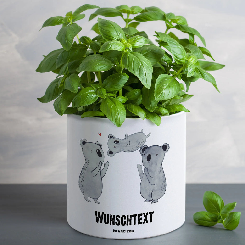 Personalisierter XL Blumentopf Koala Feiern Sich Personalisierter Blumentopf, Personalisierter Übertopf, Personalisierter Pflanztopf, Personalisierter Keramiktopf, Personalisierter Kräutertopf, Personalisierter Topf, Personalisierter Pflanzkübel, Personalisierter Blumenübertopf, Geburtstag, Geburtstagsgeschenk, Geschenk, Koala, Familie, Kind, Eltern, Herz, Liebe