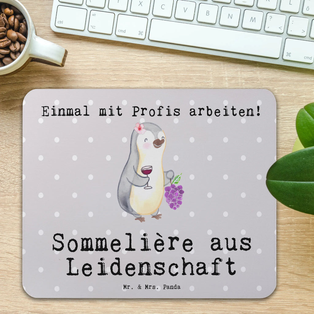 Mauspad Sommelière aus Leidenschaft Mousepad, Computer zubehör, Büroausstattung, PC Zubehör, Arbeitszimmer, Mauspad, Einzigartiges Mauspad, Designer Mauspad, Mausunterlage, Mauspad Büro, Beruf, Ausbildung, Jubiläum, Abschied, Rente, Kollege, Kollegin, Geschenk, Schenken, Arbeitskollege, Mitarbeiter, Firma, Danke, Dankeschön