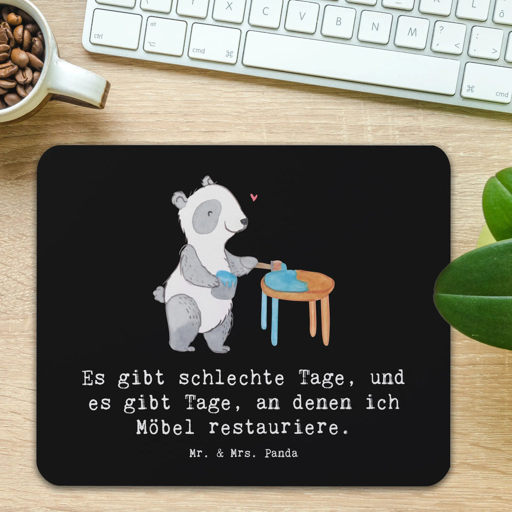 Mauspad Panda Möbel restaurieren Mousepad, Computer zubehör, Büroausstattung, PC Zubehör, Arbeitszimmer, Mauspad, Einzigartiges Mauspad, Designer Mauspad, Mausunterlage, Mauspad Büro, Geschenk, Sport, Sportart, Hobby, Schenken, Danke, Dankeschön, Auszeichnung, Gewinn, Sportler, Möbel restaurieren, antike Möbel restaurieren, Handwerk, Restaurator