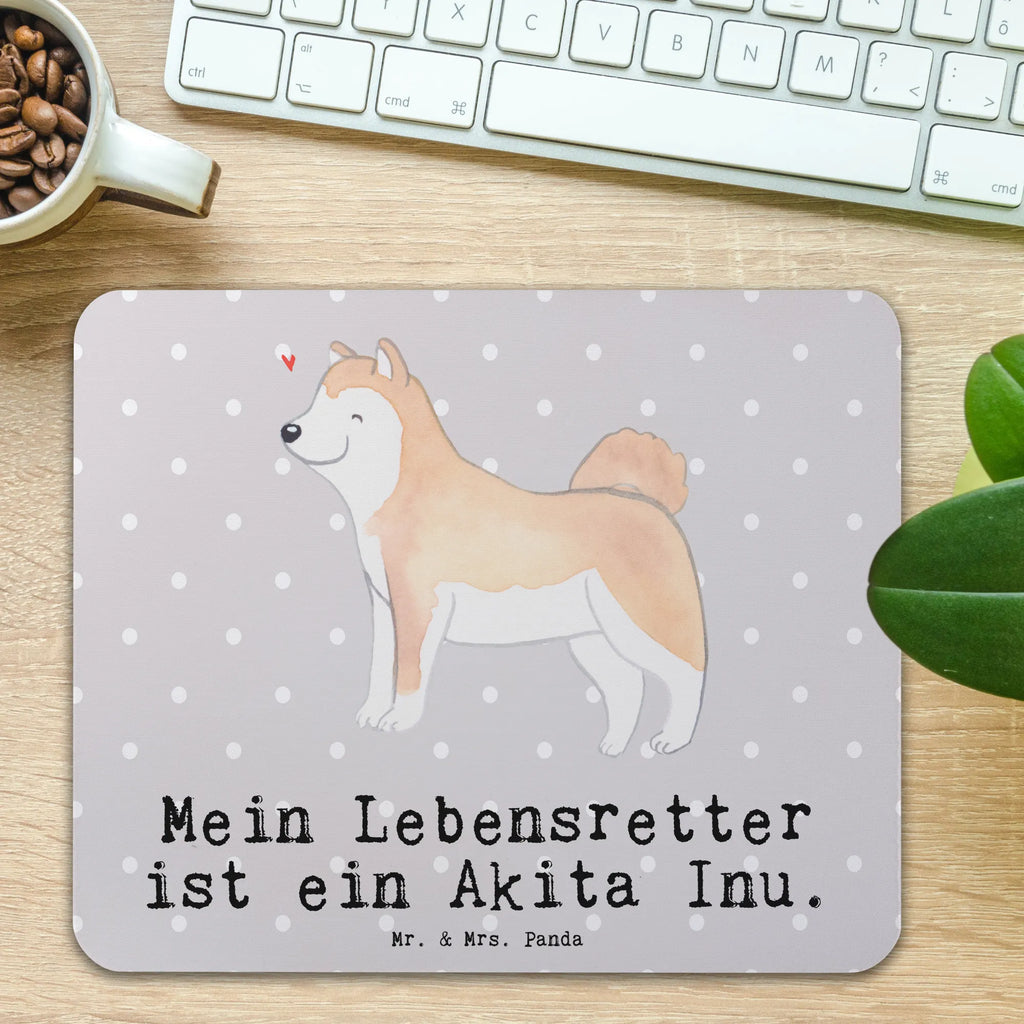 Mauspad Akita Inu Lebensretter Mousepad, Computer zubehör, Büroausstattung, PC Zubehör, Arbeitszimmer, Mauspad, Einzigartiges Mauspad, Designer Mauspad, Mausunterlage, Mauspad Büro, Hund, Hunderasse, Rassehund, Hundebesitzer, Geschenk, Tierfreund, Schenken, Welpe