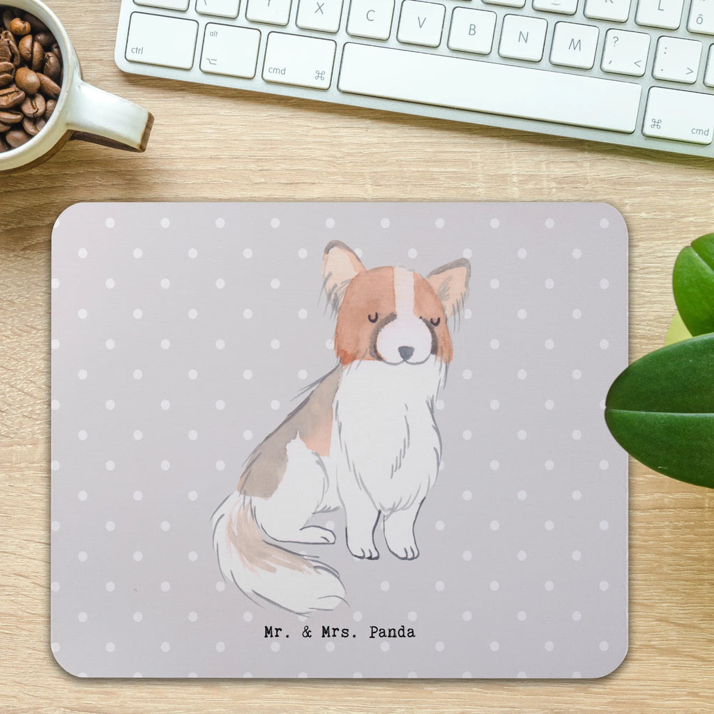 Mauspad Papillon Lebensretter Mousepad, Computer zubehör, Büroausstattung, PC Zubehör, Arbeitszimmer, Mauspad, Einzigartiges Mauspad, Designer Mauspad, Mausunterlage, Mauspad Büro, Hund, Hunderasse, Rassehund, Hundebesitzer, Geschenk, Tierfreund, Schenken, Welpe, Kontinentaler Zwergspaniel, Papillon