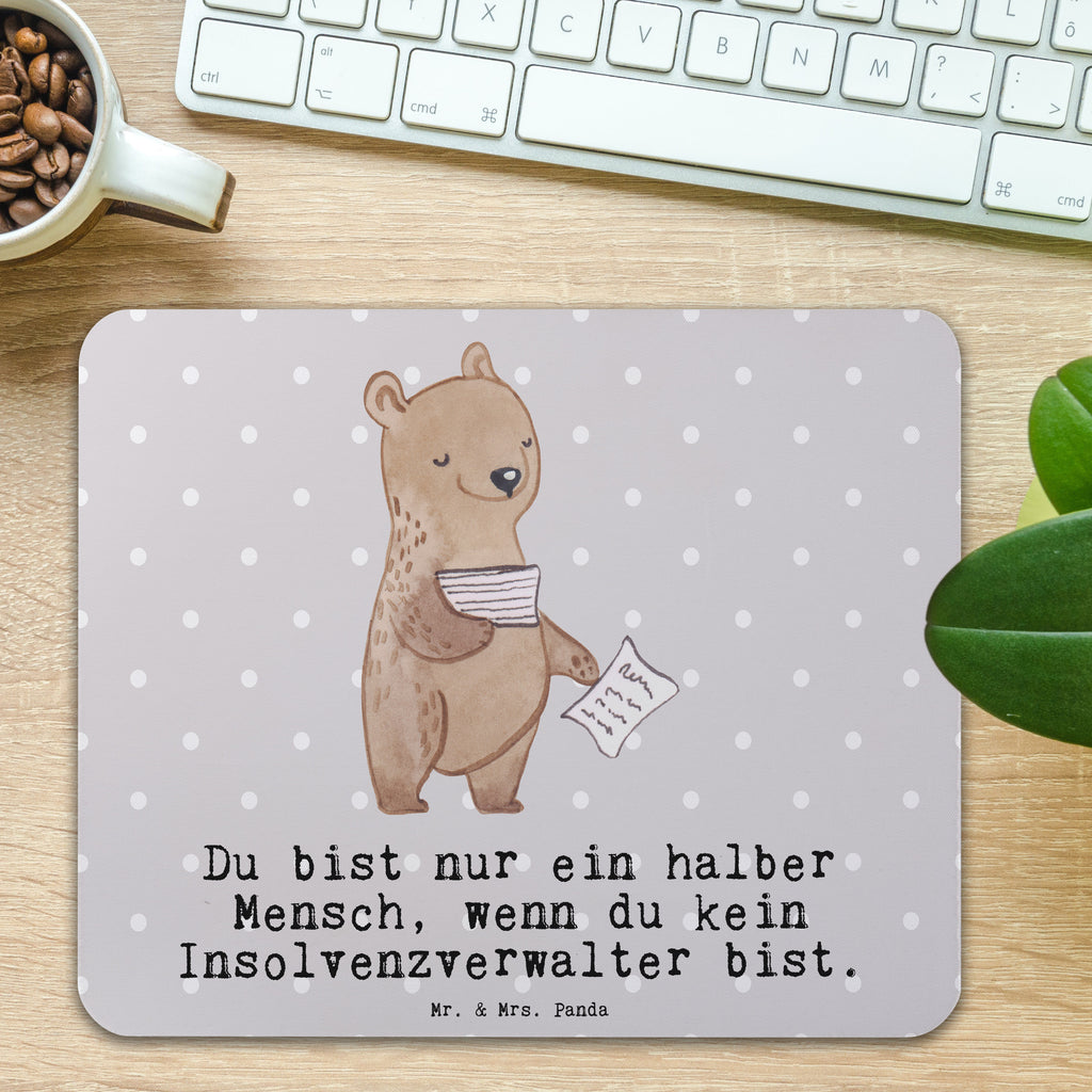 Mauspad Insolvenzverwalter mit Herz Mousepad, Computer zubehör, Büroausstattung, PC Zubehör, Arbeitszimmer, Mauspad, Einzigartiges Mauspad, Designer Mauspad, Mausunterlage, Mauspad Büro, Beruf, Ausbildung, Jubiläum, Abschied, Rente, Kollege, Kollegin, Geschenk, Schenken, Arbeitskollege, Mitarbeiter, Firma, Danke, Dankeschön