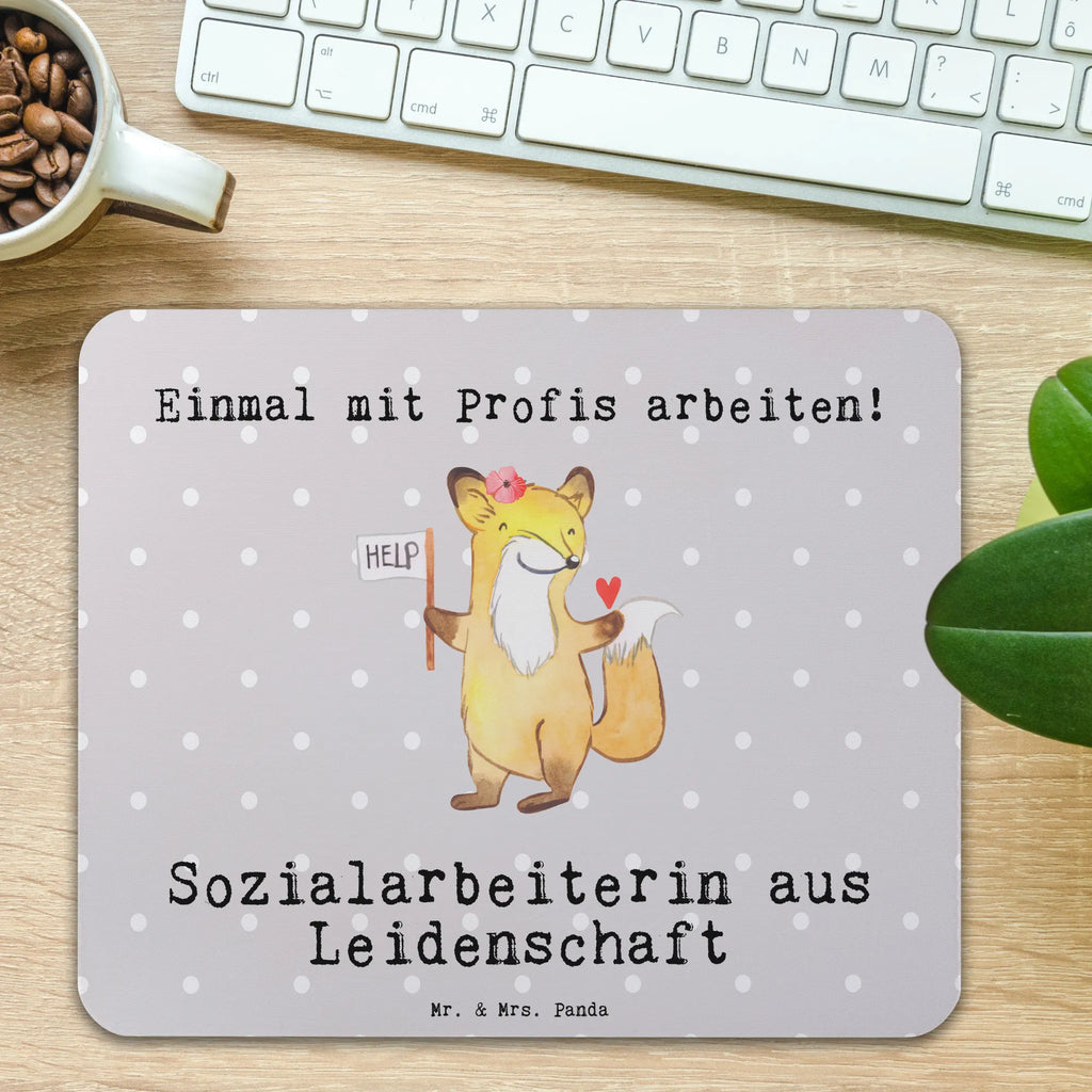 Mauspad Sozialarbeiterin aus Leidenschaft Mousepad, Computer zubehör, Büroausstattung, PC Zubehör, Arbeitszimmer, Mauspad, Einzigartiges Mauspad, Designer Mauspad, Mausunterlage, Mauspad Büro, Beruf, Ausbildung, Jubiläum, Abschied, Rente, Kollege, Kollegin, Geschenk, Schenken, Arbeitskollege, Mitarbeiter, Firma, Danke, Dankeschön