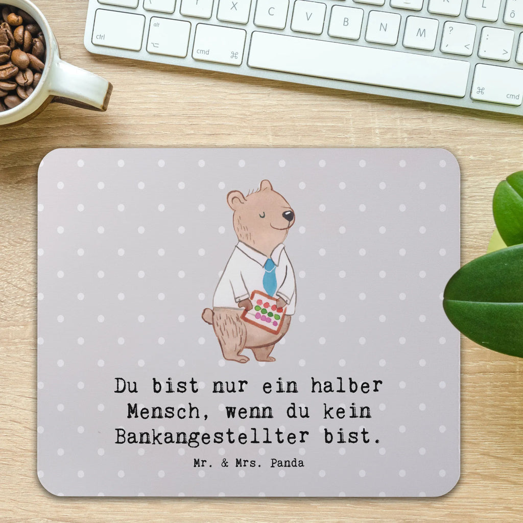 Mauspad Bankangestellter mit Herz Mousepad, Computer zubehör, Büroausstattung, PC Zubehör, Arbeitszimmer, Mauspad, Einzigartiges Mauspad, Designer Mauspad, Mausunterlage, Mauspad Büro, Beruf, Ausbildung, Jubiläum, Abschied, Rente, Kollege, Kollegin, Geschenk, Schenken, Arbeitskollege, Mitarbeiter, Firma, Danke, Dankeschön, Bankangestellter, Bankfachmann, Bänker, Bankberater