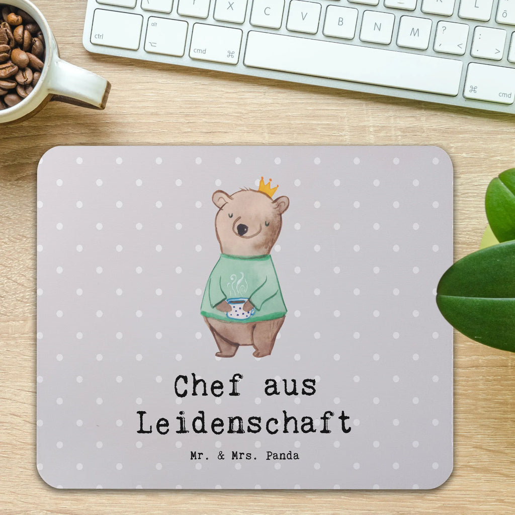 Mauspad Chef aus Leidenschaft Mousepad, Computer zubehör, Büroausstattung, PC Zubehör, Arbeitszimmer, Mauspad, Einzigartiges Mauspad, Designer Mauspad, Mausunterlage, Mauspad Büro, Beruf, Ausbildung, Jubiläum, Abschied, Rente, Kollege, Kollegin, Geschenk, Schenken, Arbeitskollege, Mitarbeiter, Firma, Danke, Dankeschön, CEO, Chef, Führungskraft, Geschäftsinhaber, Firmeninhaber, Unternehmensinhaber, Direktor, Leiter