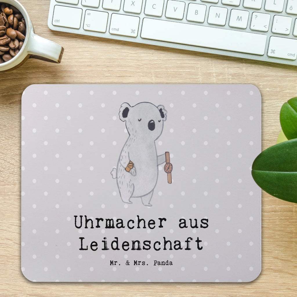 Mauspad Uhrmacher aus Leidenschaft Mousepad, Computer zubehör, Büroausstattung, PC Zubehör, Arbeitszimmer, Mauspad, Einzigartiges Mauspad, Designer Mauspad, Mausunterlage, Mauspad Büro, Beruf, Ausbildung, Jubiläum, Abschied, Rente, Kollege, Kollegin, Geschenk, Schenken, Arbeitskollege, Mitarbeiter, Firma, Danke, Dankeschön