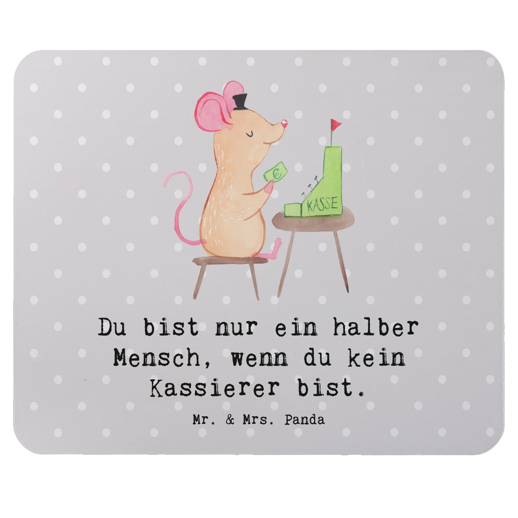 Mauspad Kassierer mit Herz Mousepad, Computer zubehör, Büroausstattung, PC Zubehör, Arbeitszimmer, Mauspad, Einzigartiges Mauspad, Designer Mauspad, Mausunterlage, Mauspad Büro, Beruf, Ausbildung, Jubiläum, Abschied, Rente, Kollege, Kollegin, Geschenk, Schenken, Arbeitskollege, Mitarbeiter, Firma, Danke, Dankeschön, Kassierer, Kassenwart, Mitarbeiter Kasse