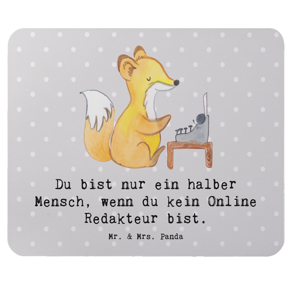 Mauspad Online Redakteur mit Herz Mousepad, Computer zubehör, Büroausstattung, PC Zubehör, Arbeitszimmer, Mauspad, Einzigartiges Mauspad, Designer Mauspad, Mausunterlage, Mauspad Büro, Beruf, Ausbildung, Jubiläum, Abschied, Rente, Kollege, Kollegin, Geschenk, Schenken, Arbeitskollege, Mitarbeiter, Firma, Danke, Dankeschön