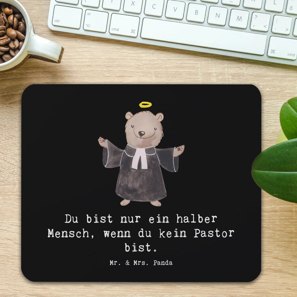 Mauspad Pastor mit Herz Mousepad, Computer zubehör, Büroausstattung, PC Zubehör, Arbeitszimmer, Mauspad, Einzigartiges Mauspad, Designer Mauspad, Mausunterlage, Mauspad Büro, Beruf, Ausbildung, Jubiläum, Abschied, Rente, Kollege, Kollegin, Geschenk, Schenken, Arbeitskollege, Mitarbeiter, Firma, Danke, Dankeschön, Pastor, Diener Gottes<br />Geistlicher, Pfarrer, Prediger<br />Priester, Theologe, Kirche