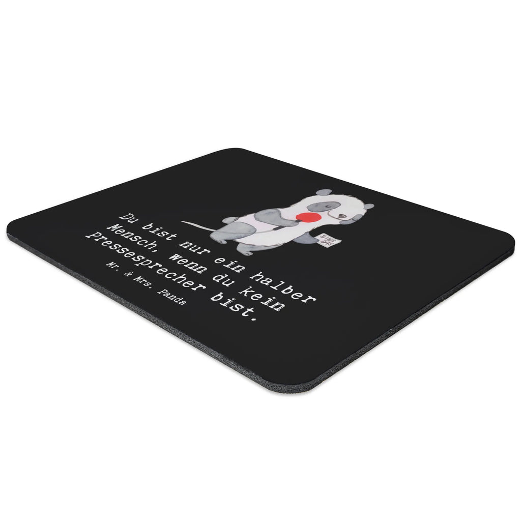 Mauspad Pressesprecher mit Herz Mousepad, Computer zubehör, Büroausstattung, PC Zubehör, Arbeitszimmer, Mauspad, Einzigartiges Mauspad, Designer Mauspad, Mausunterlage, Mauspad Büro, Beruf, Ausbildung, Jubiläum, Abschied, Rente, Kollege, Kollegin, Geschenk, Schenken, Arbeitskollege, Mitarbeiter, Firma, Danke, Dankeschön