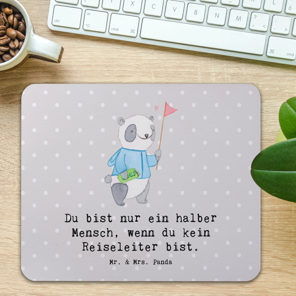 Mauspad Reiseleiter mit Herz Mousepad, Computer zubehör, Büroausstattung, PC Zubehör, Arbeitszimmer, Mauspad, Einzigartiges Mauspad, Designer Mauspad, Mausunterlage, Mauspad Büro, Beruf, Ausbildung, Jubiläum, Abschied, Rente, Kollege, Kollegin, Geschenk, Schenken, Arbeitskollege, Mitarbeiter, Firma, Danke, Dankeschön