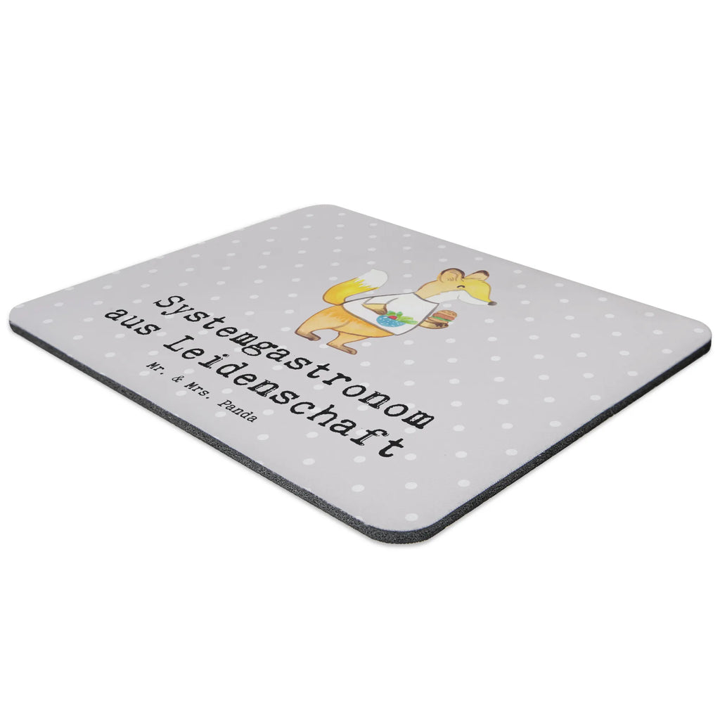 Mauspad Systemgastronom aus Leidenschaft Mousepad, Computer zubehör, Büroausstattung, PC Zubehör, Arbeitszimmer, Mauspad, Einzigartiges Mauspad, Designer Mauspad, Mausunterlage, Mauspad Büro, Beruf, Ausbildung, Jubiläum, Abschied, Rente, Kollege, Kollegin, Geschenk, Schenken, Arbeitskollege, Mitarbeiter, Firma, Danke, Dankeschön