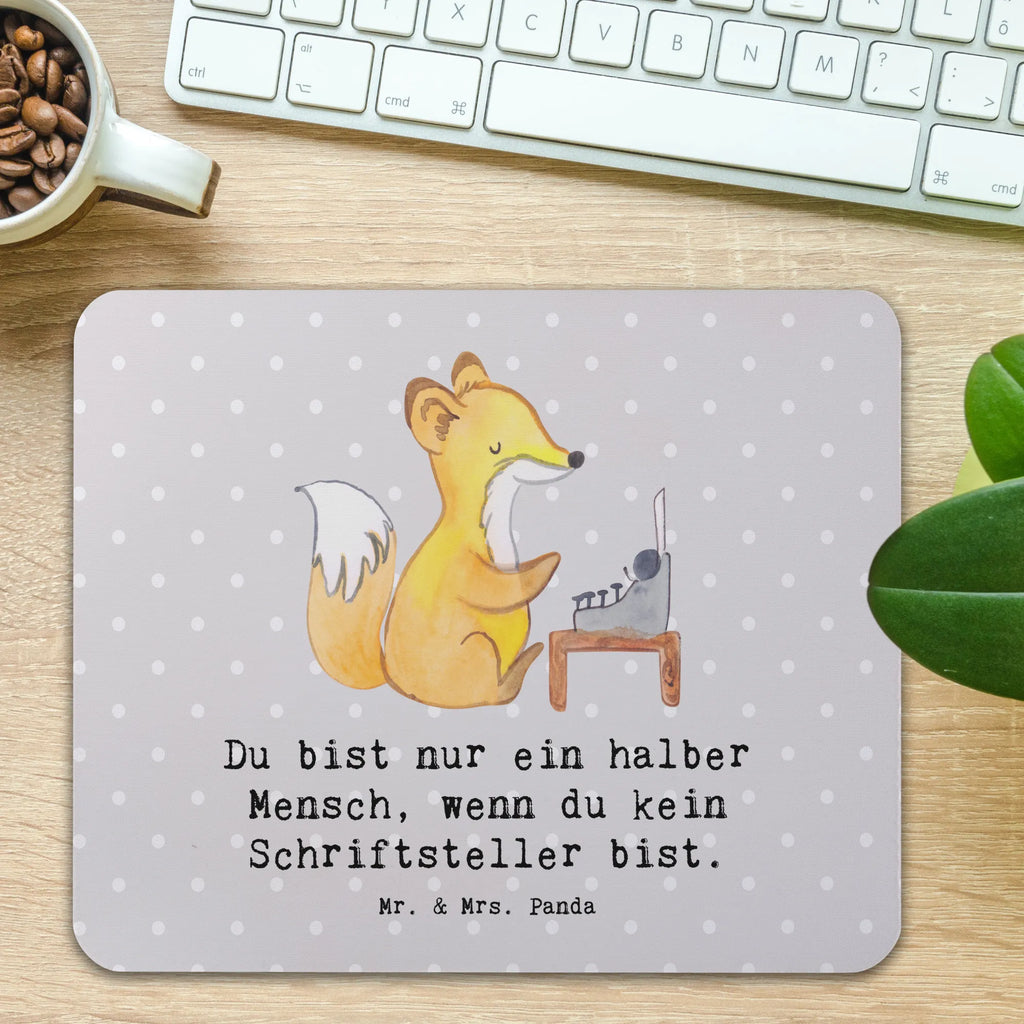 Mauspad Schriftsteller mit Herz Mousepad, Computer zubehör, Büroausstattung, PC Zubehör, Arbeitszimmer, Mauspad, Einzigartiges Mauspad, Designer Mauspad, Mausunterlage, Mauspad Büro, Beruf, Ausbildung, Jubiläum, Abschied, Rente, Kollege, Kollegin, Geschenk, Schenken, Arbeitskollege, Mitarbeiter, Firma, Danke, Dankeschön, Autor, Buchveröffentlichung, Schriftsteller, Verlag, Geschichtenschreiber, Hobbyautor