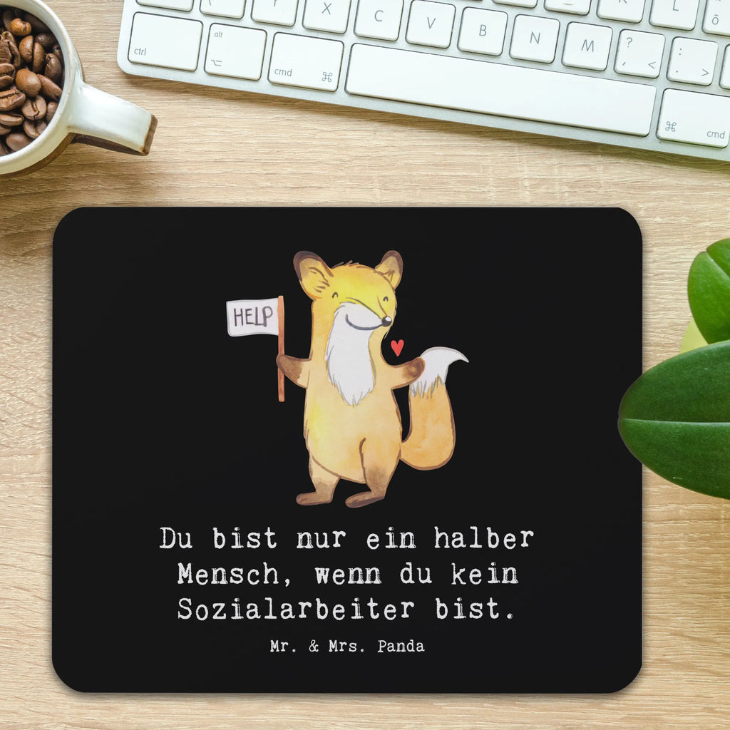 Mauspad Sozialarbeiter mit Herz Mousepad, Computer zubehör, Büroausstattung, PC Zubehör, Arbeitszimmer, Mauspad, Einzigartiges Mauspad, Designer Mauspad, Mausunterlage, Mauspad Büro, Beruf, Ausbildung, Jubiläum, Abschied, Rente, Kollege, Kollegin, Geschenk, Schenken, Arbeitskollege, Mitarbeiter, Firma, Danke, Dankeschön