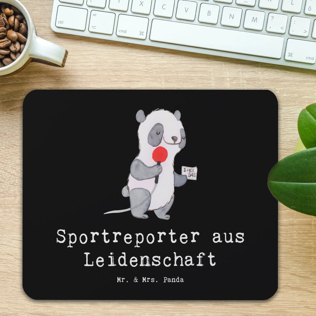 Mauspad Sportreporter aus Leidenschaft Mousepad, Computer zubehör, Büroausstattung, PC Zubehör, Arbeitszimmer, Mauspad, Einzigartiges Mauspad, Designer Mauspad, Mausunterlage, Mauspad Büro, Beruf, Ausbildung, Jubiläum, Abschied, Rente, Kollege, Kollegin, Geschenk, Schenken, Arbeitskollege, Mitarbeiter, Firma, Danke, Dankeschön