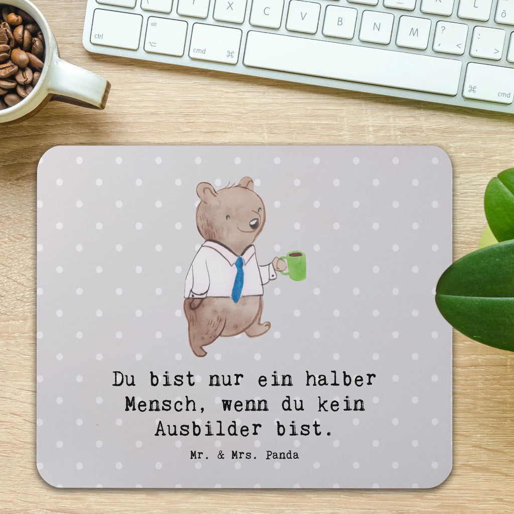 Mauspad Ausbilder mit Herz Mousepad, Computer zubehör, Büroausstattung, PC Zubehör, Arbeitszimmer, Mauspad, Einzigartiges Mauspad, Designer Mauspad, Mausunterlage, Mauspad Büro, Beruf, Ausbildung, Jubiläum, Abschied, Rente, Kollege, Kollegin, Geschenk, Schenken, Arbeitskollege, Mitarbeiter, Firma, Danke, Dankeschön, Ausbilder, Tutor, Ausbilderprüfung