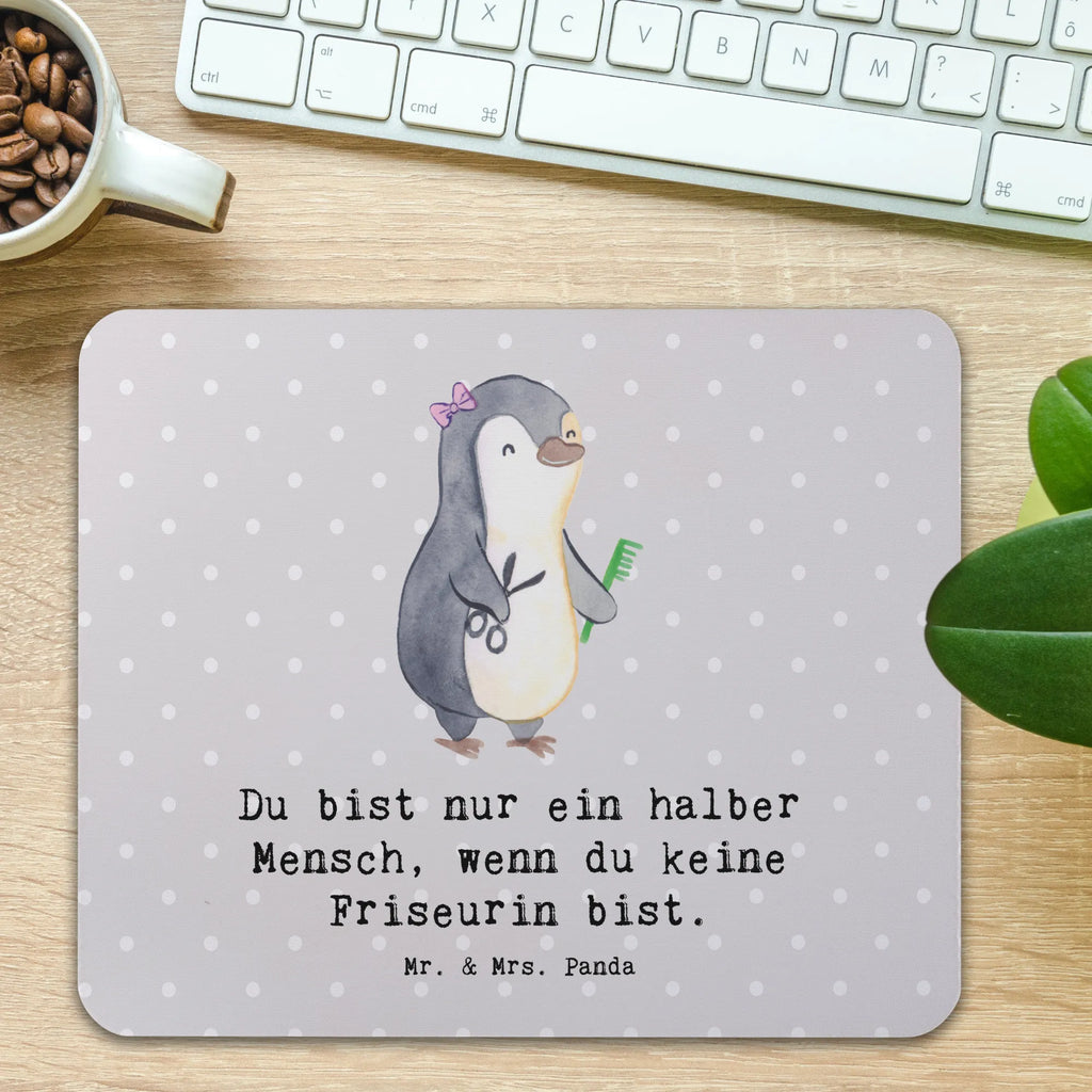 Mauspad Friseurin mit Herz Mousepad, Computer zubehör, Büroausstattung, PC Zubehör, Arbeitszimmer, Mauspad, Einzigartiges Mauspad, Designer Mauspad, Mausunterlage, Mauspad Büro, Beruf, Ausbildung, Jubiläum, Abschied, Rente, Kollege, Kollegin, Geschenk, Schenken, Arbeitskollege, Mitarbeiter, Firma, Danke, Dankeschön, Frisörin, Haarstylistin, Frisörbesuch, Friseursalon, Eröffnung Friseur