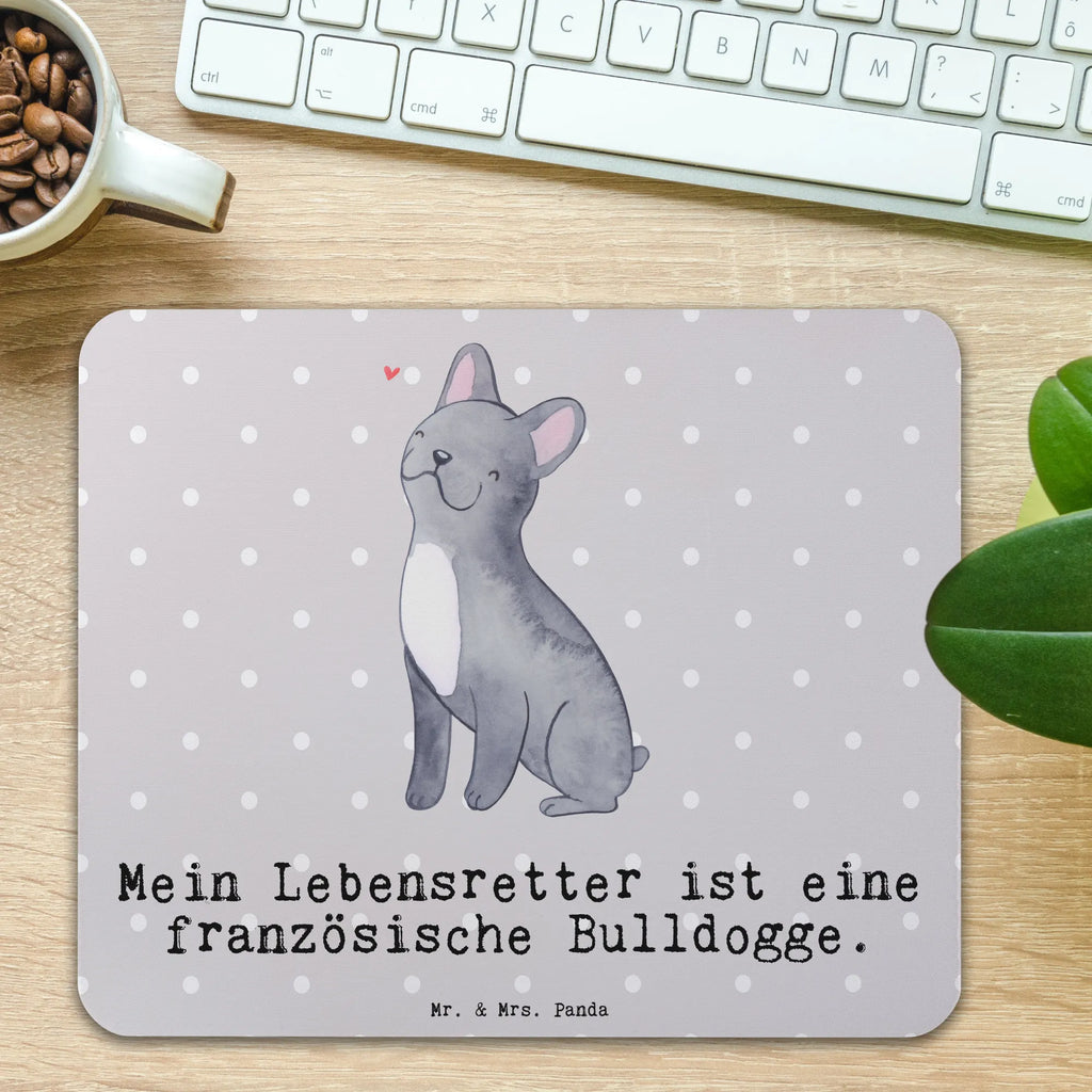 Mauspad Französische Bulldogge Lebensretter Mousepad, Computer zubehör, Büroausstattung, PC Zubehör, Arbeitszimmer, Mauspad, Einzigartiges Mauspad, Designer Mauspad, Mausunterlage, Mauspad Büro, Hund, Hunderasse, Rassehund, Hundebesitzer, Geschenk, Tierfreund, Schenken, Welpe, Französische Bulldogge