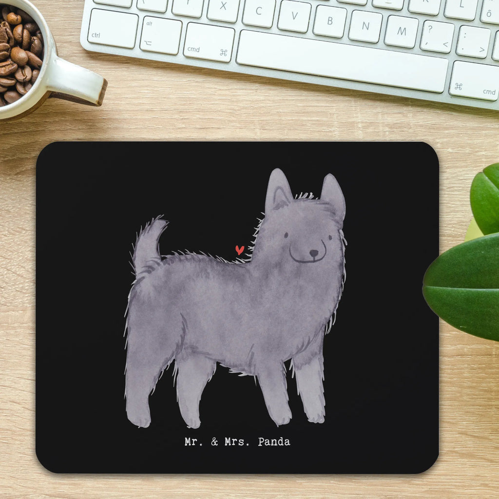 Mauspad Schipperke Lebensretter Mousepad, Computer zubehör, Büroausstattung, PC Zubehör, Arbeitszimmer, Mauspad, Einzigartiges Mauspad, Designer Mauspad, Mausunterlage, Mauspad Büro, Hund, Hunderasse, Rassehund, Hundebesitzer, Geschenk, Tierfreund, Schenken, Welpe, Schipperke, belgische Hunderasse