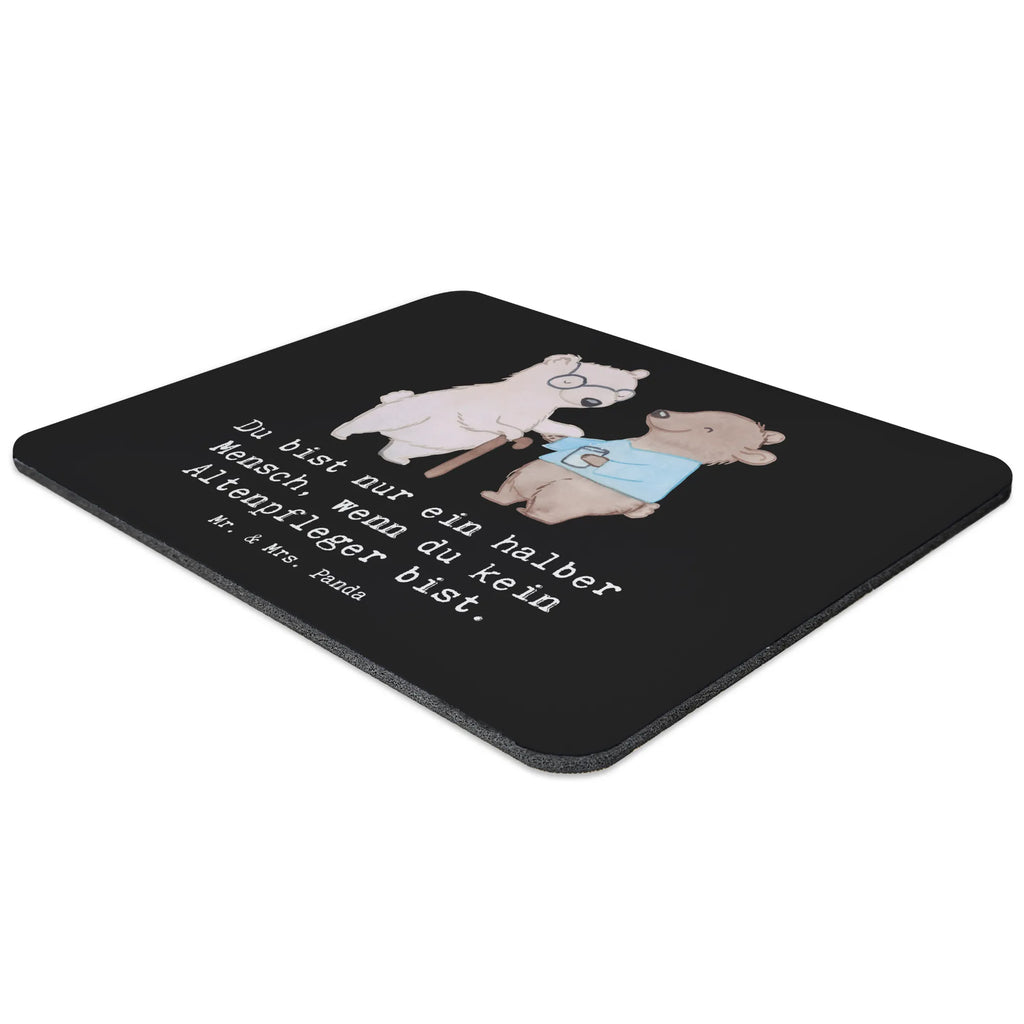 Mauspad Altenpfleger mit Herz Mousepad, Computer zubehör, Büroausstattung, PC Zubehör, Arbeitszimmer, Mauspad, Einzigartiges Mauspad, Designer Mauspad, Mausunterlage, Mauspad Büro, Beruf, Ausbildung, Jubiläum, Abschied, Rente, Kollege, Kollegin, Geschenk, Schenken, Arbeitskollege, Mitarbeiter, Firma, Danke, Dankeschön, Altenpfleger, Pfleger, Altenheim Eröffnung