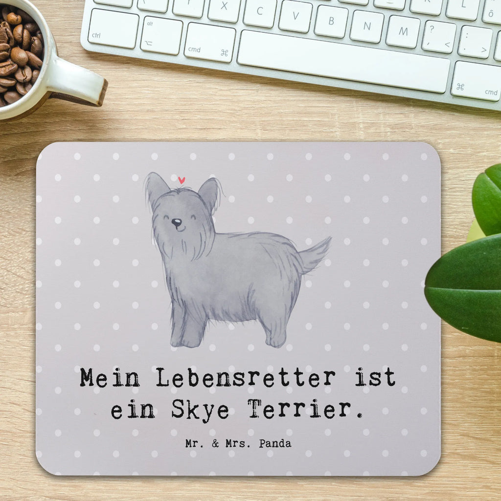 Mauspad Skye Terrier Lebensretter Mousepad, Computer zubehör, Büroausstattung, PC Zubehör, Arbeitszimmer, Mauspad, Einzigartiges Mauspad, Designer Mauspad, Mausunterlage, Mauspad Büro, Hund, Hunderasse, Rassehund, Hundebesitzer, Geschenk, Tierfreund, Schenken, Welpe, Skye Terrier, Terrier