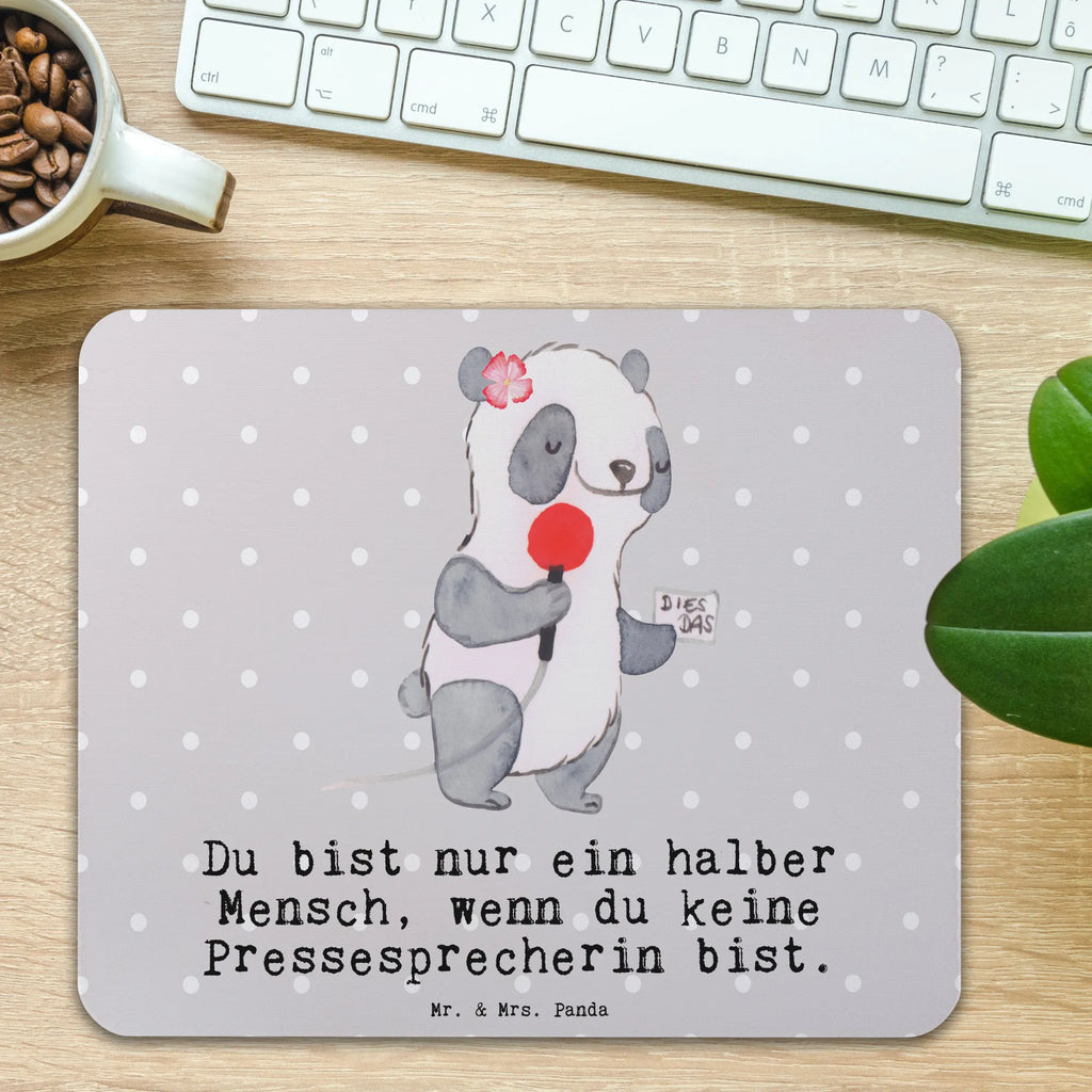 Mauspad Pressesprecherin mit Herz Mousepad, Computer zubehör, Büroausstattung, PC Zubehör, Arbeitszimmer, Mauspad, Einzigartiges Mauspad, Designer Mauspad, Mausunterlage, Mauspad Büro, Beruf, Ausbildung, Jubiläum, Abschied, Rente, Kollege, Kollegin, Geschenk, Schenken, Arbeitskollege, Mitarbeiter, Firma, Danke, Dankeschön