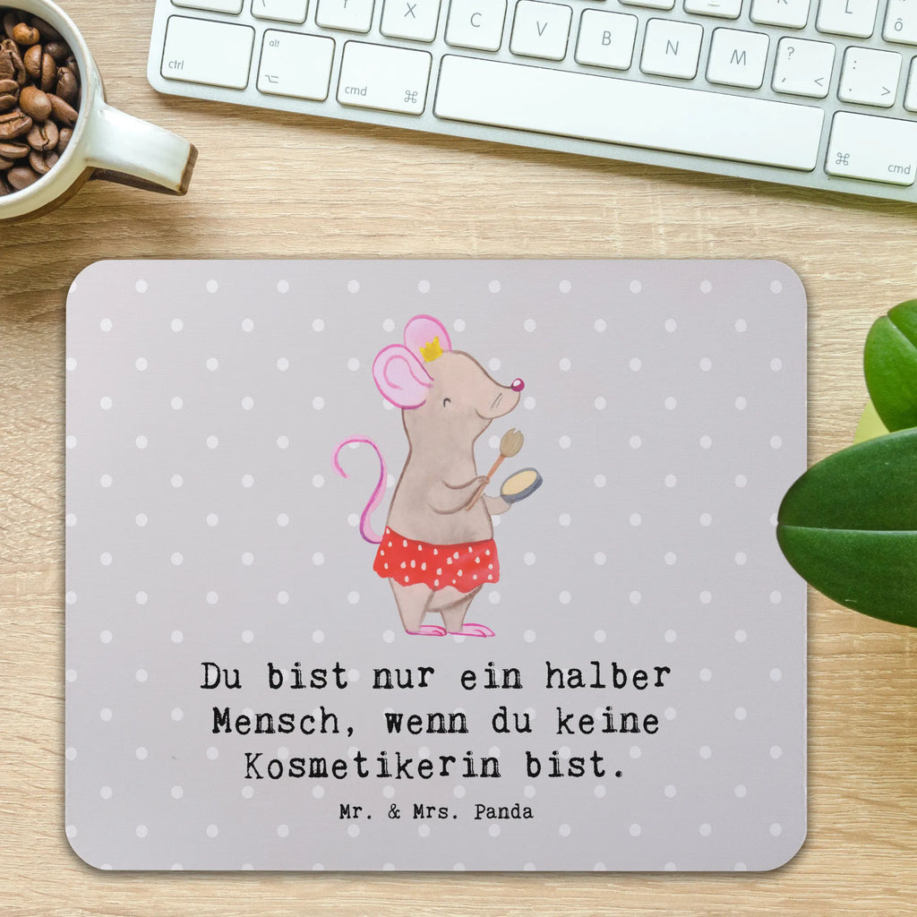 Mauspad Kosmetikerin mit Herz Mousepad, Computer zubehör, Büroausstattung, PC Zubehör, Arbeitszimmer, Mauspad, Einzigartiges Mauspad, Designer Mauspad, Mausunterlage, Mauspad Büro, Beruf, Ausbildung, Jubiläum, Abschied, Rente, Kollege, Kollegin, Geschenk, Schenken, Arbeitskollege, Mitarbeiter, Firma, Danke, Dankeschön, Kosmetikerin, Make Up Artist, Maskenbildnerin, Visagistin, Beauty Salon, Kosmetikstudio, Eröffnung