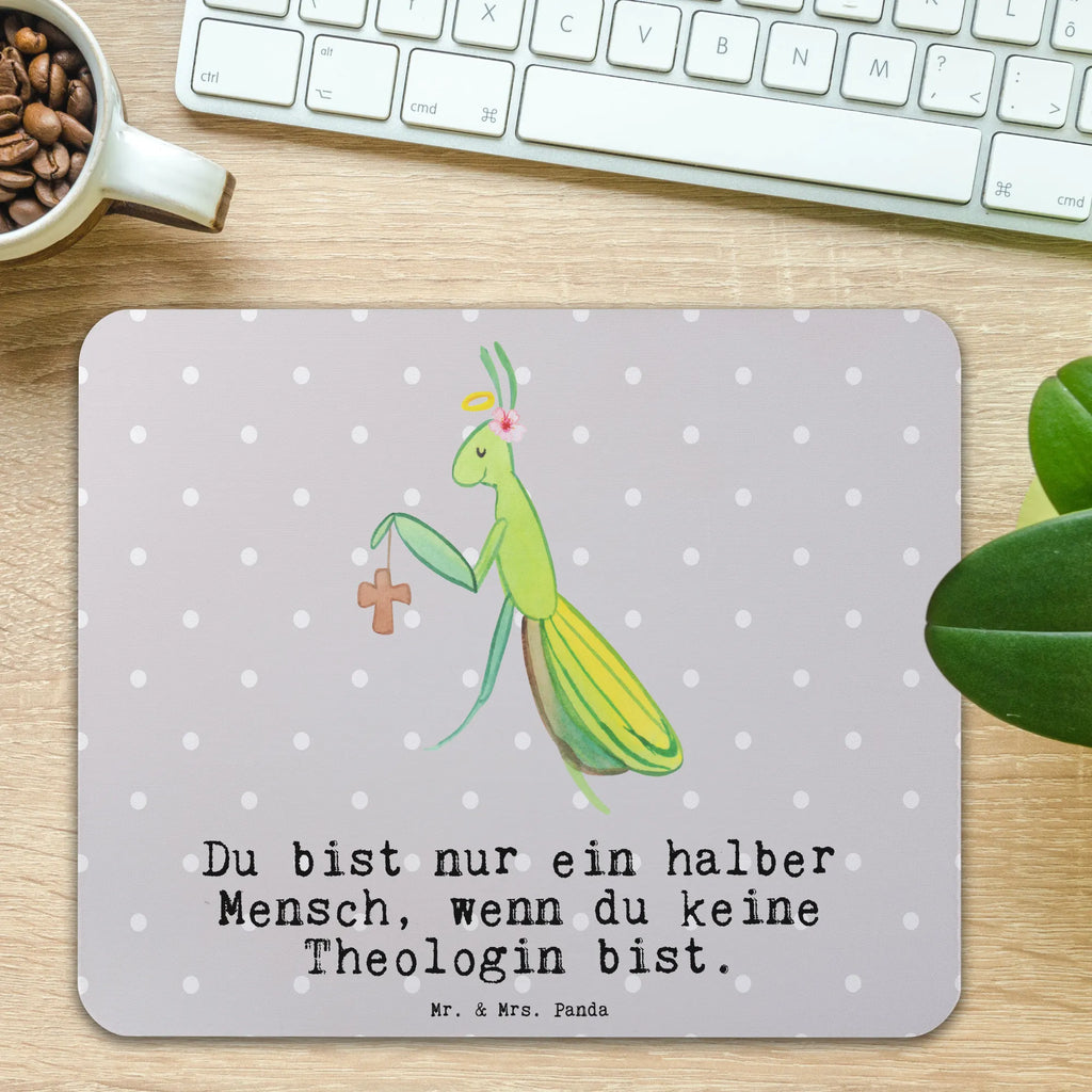 Mauspad Theologin mit Herz Mousepad, Computer zubehör, Büroausstattung, PC Zubehör, Arbeitszimmer, Mauspad, Einzigartiges Mauspad, Designer Mauspad, Mausunterlage, Mauspad Büro, Beruf, Ausbildung, Jubiläum, Abschied, Rente, Kollege, Kollegin, Geschenk, Schenken, Arbeitskollege, Mitarbeiter, Firma, Danke, Dankeschön