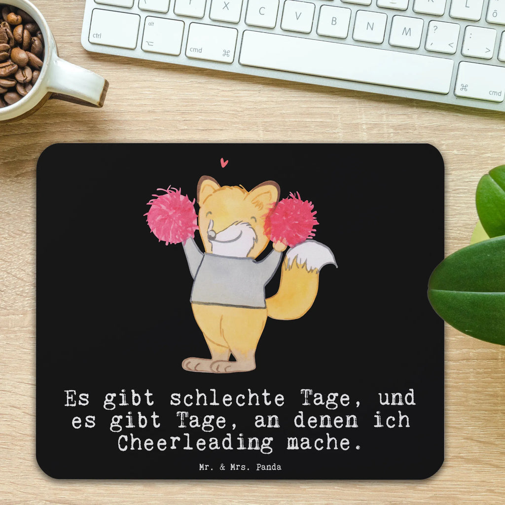 Mauspad Fuchs Cheerleader Mousepad, Computer zubehör, Büroausstattung, PC Zubehör, Arbeitszimmer, Mauspad, Einzigartiges Mauspad, Designer Mauspad, Mausunterlage, Mauspad Büro, Geschenk, Sport, Sportart, Hobby, Schenken, Danke, Dankeschön, Auszeichnung, Gewinn, Sportler, Cheerleader, Cheerleading, Turnen, Turn Club, Turniere