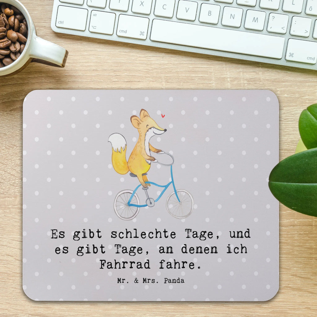 Mauspad Fuchs Fahrrad fahren Mousepad, Computer zubehör, Büroausstattung, PC Zubehör, Arbeitszimmer, Mauspad, Einzigartiges Mauspad, Designer Mauspad, Mausunterlage, Mauspad Büro, Geschenk, Sport, Sportart, Hobby, Schenken, Danke, Dankeschön, Auszeichnung, Gewinn, Sportler, Fahrrad fahren, Radeln, Trekking, Mountainbiking, Radsport