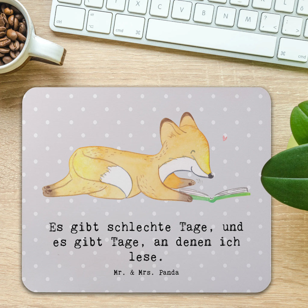 Mauspad Fuchs Lesen Mousepad, Computer zubehör, Büroausstattung, PC Zubehör, Arbeitszimmer, Mauspad, Einzigartiges Mauspad, Designer Mauspad, Mausunterlage, Mauspad Büro, Geschenk, Sport, Sportart, Hobby, Schenken, Danke, Dankeschön, Auszeichnung, Gewinn, Sportler, lesen, Bücher lesen, Bücherwurm