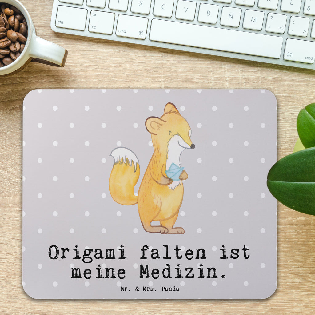 Mauspad Fuchs Origami Medizin Mousepad, Computer zubehör, Büroausstattung, PC Zubehör, Arbeitszimmer, Mauspad, Einzigartiges Mauspad, Designer Mauspad, Mausunterlage, Mauspad Büro, Geschenk, Sport, Sportart, Hobby, Schenken, Danke, Dankeschön, Auszeichnung, Gewinn, Sportler, Origami, Papier Falten, Basteln, japanische Faltkunst, DIY