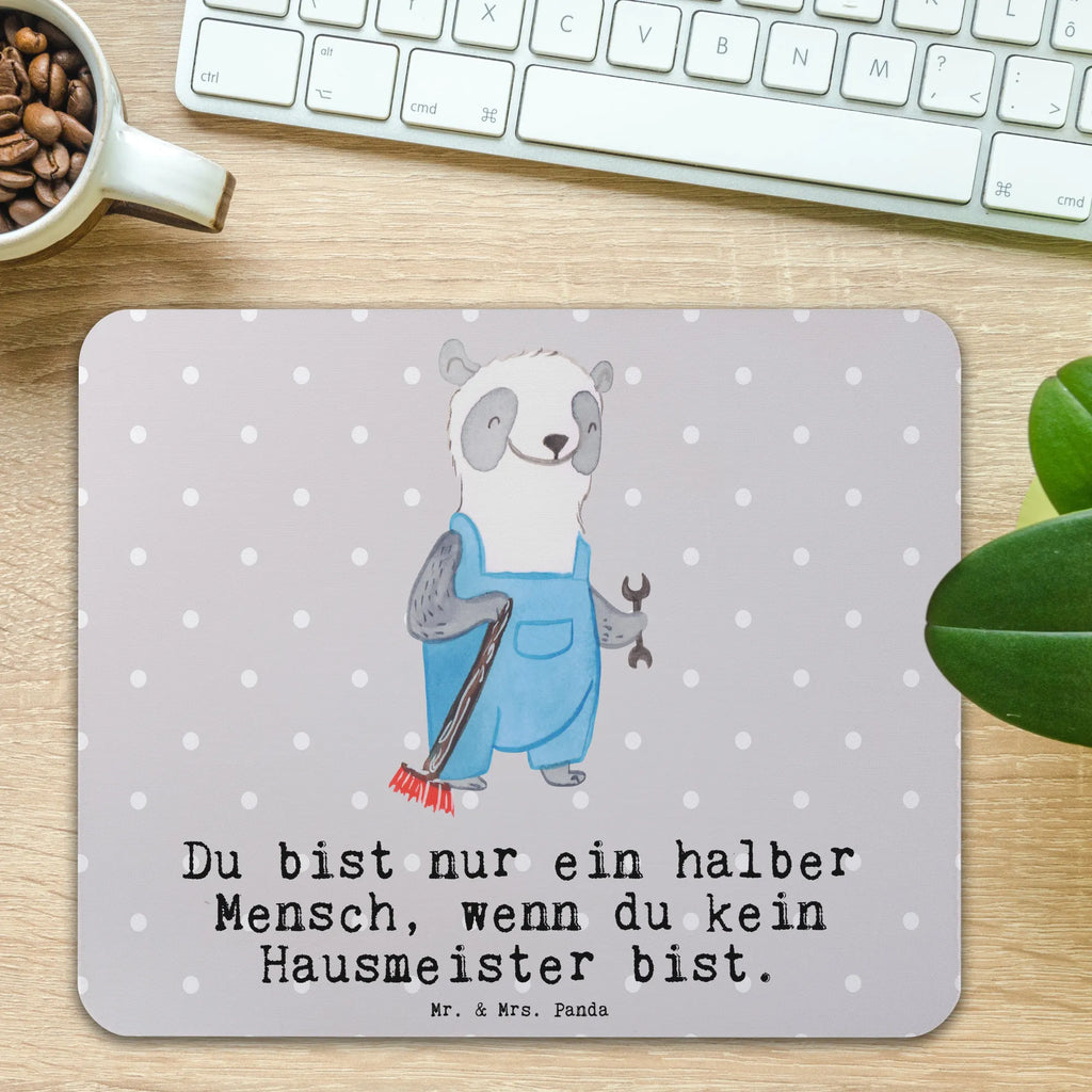 Mauspad Hausmeister mit Herz Mousepad, Computer zubehör, Büroausstattung, PC Zubehör, Arbeitszimmer, Mauspad, Einzigartiges Mauspad, Designer Mauspad, Mausunterlage, Mauspad Büro, Beruf, Ausbildung, Jubiläum, Abschied, Rente, Kollege, Kollegin, Geschenk, Schenken, Arbeitskollege, Mitarbeiter, Firma, Danke, Dankeschön, Hausmeister, Concierge, Hausverwalter, Facility Manager