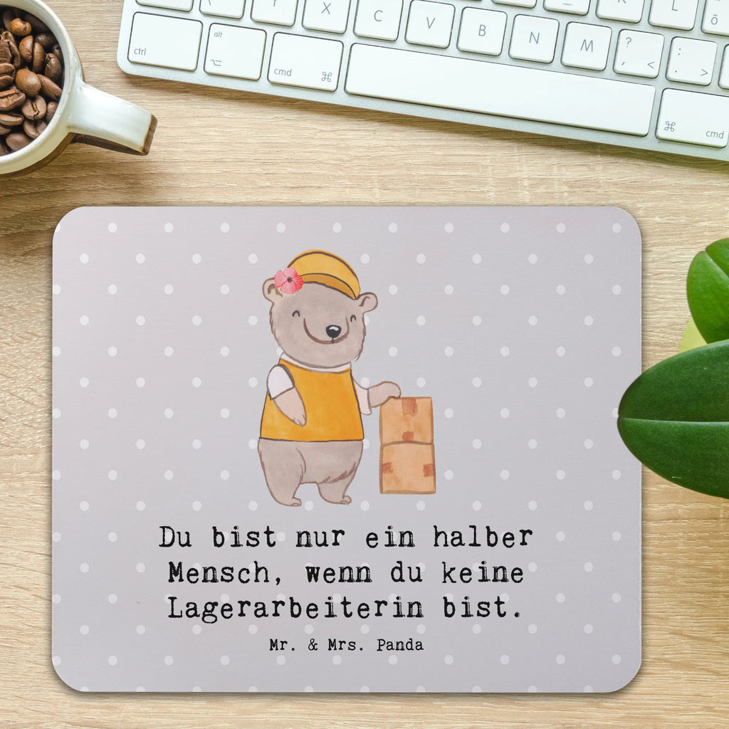 Mauspad Lagerarbeiterin mit Herz Mousepad, Computer zubehör, Büroausstattung, PC Zubehör, Arbeitszimmer, Mauspad, Einzigartiges Mauspad, Designer Mauspad, Mausunterlage, Mauspad Büro, Beruf, Ausbildung, Jubiläum, Abschied, Rente, Kollege, Kollegin, Geschenk, Schenken, Arbeitskollege, Mitarbeiter, Firma, Danke, Dankeschön, Lagerarbeiterin, Fachlageristin, Lageristin, Lagerverwalterin