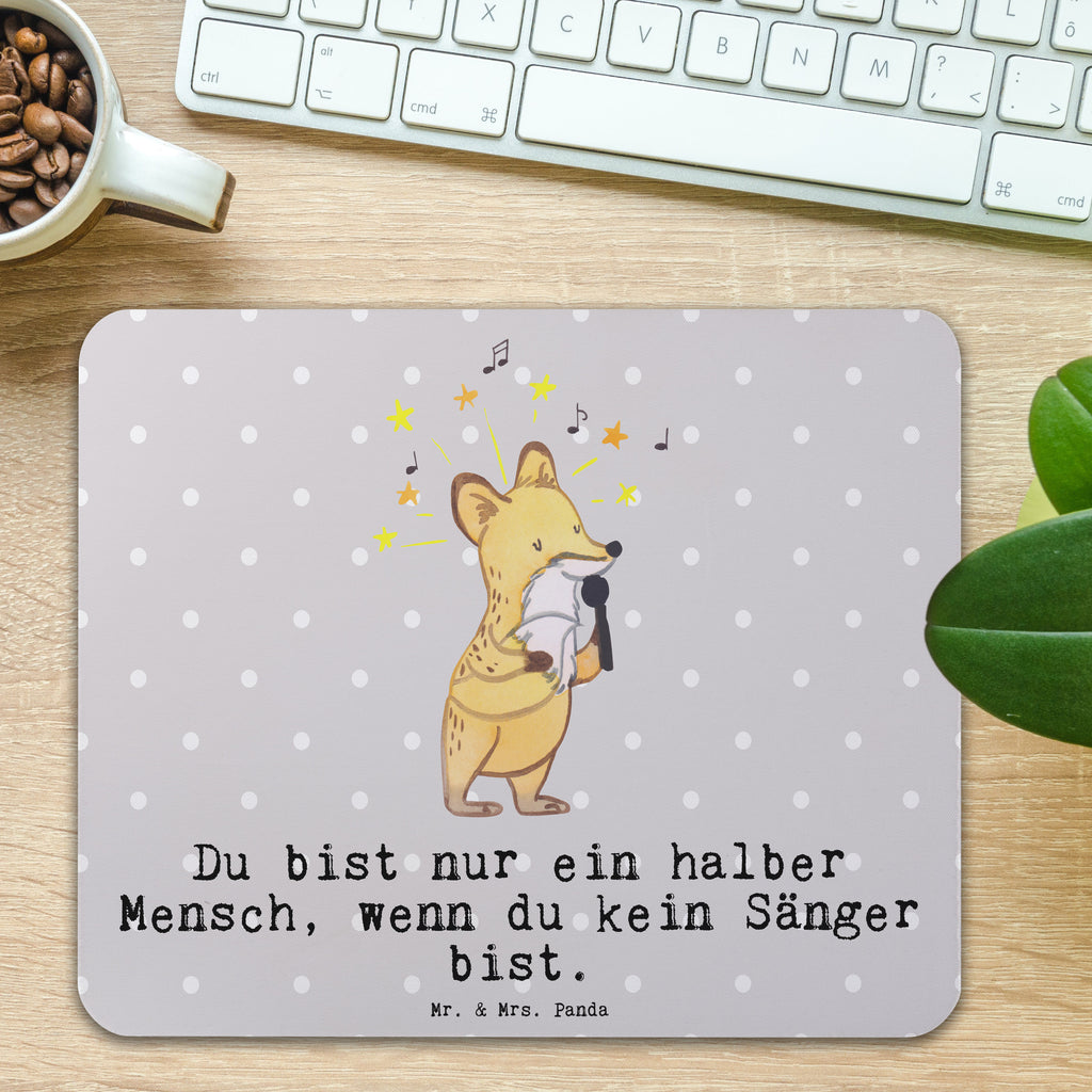 Mauspad Sänger mit Herz Mousepad, Computer zubehör, Büroausstattung, PC Zubehör, Arbeitszimmer, Mauspad, Einzigartiges Mauspad, Designer Mauspad, Mausunterlage, Mauspad Büro, Beruf, Ausbildung, Jubiläum, Abschied, Rente, Kollege, Kollegin, Geschenk, Schenken, Arbeitskollege, Mitarbeiter, Firma, Danke, Dankeschön