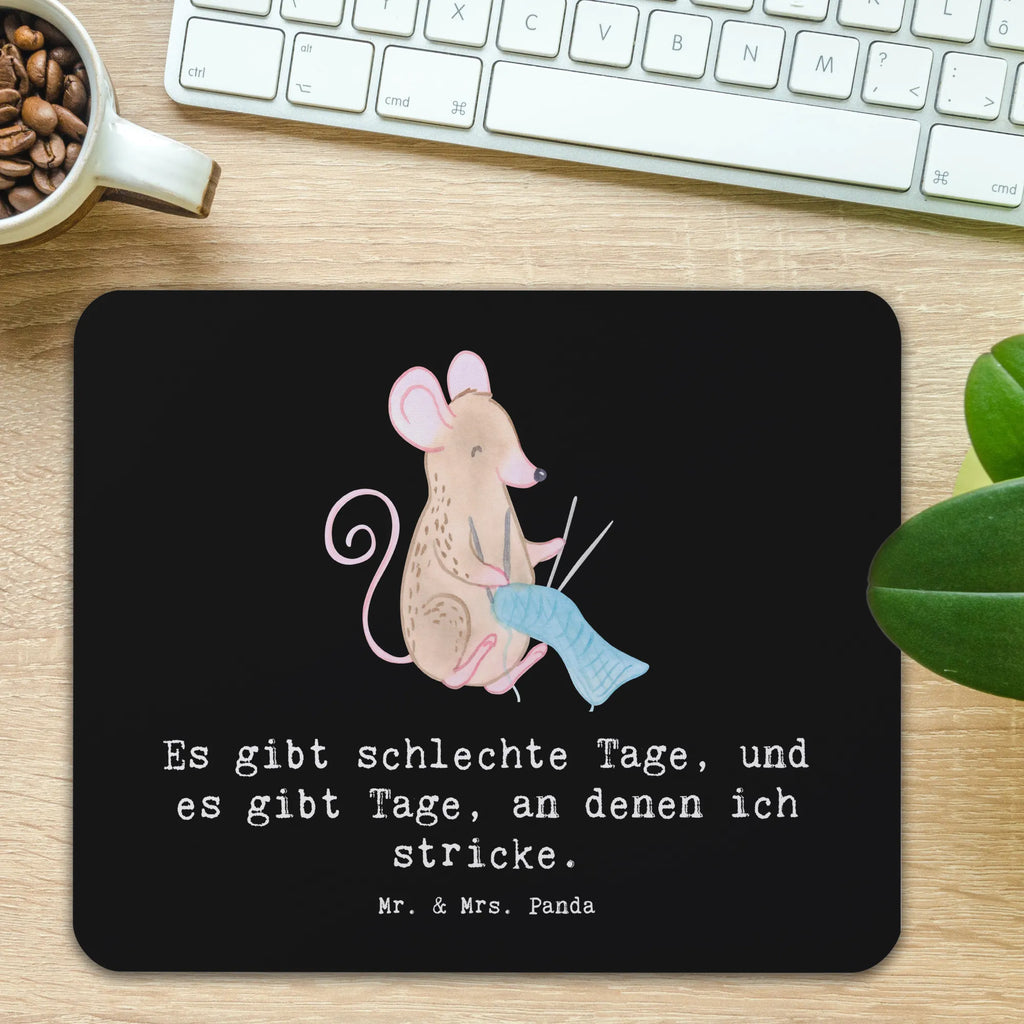 Mauspad Maus Stricken Mousepad, Computer zubehör, Büroausstattung, PC Zubehör, Arbeitszimmer, Mauspad, Einzigartiges Mauspad, Designer Mauspad, Mausunterlage, Mauspad Büro, Geschenk, Sport, Sportart, Hobby, Schenken, Danke, Dankeschön, Auszeichnung, Gewinn, Sportler, Stricken, DIY