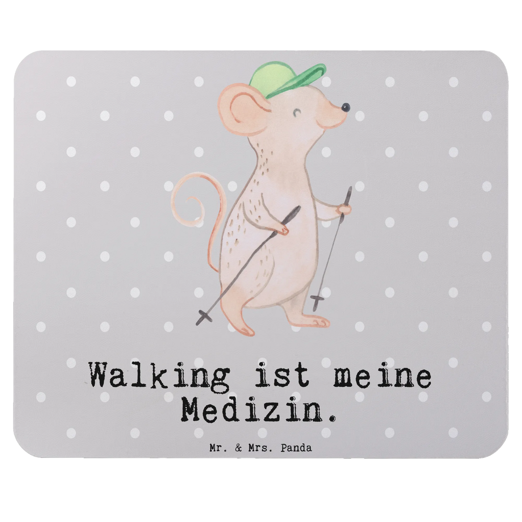 Mauspad Maus Walking Mousepad, Computer zubehör, Büroausstattung, PC Zubehör, Arbeitszimmer, Mauspad, Einzigartiges Mauspad, Designer Mauspad, Mausunterlage, Mauspad Büro, Geschenk, Sport, Sportart, Hobby, Schenken, Danke, Dankeschön, Auszeichnung, Gewinn, Sportler, Walking, Walken, schnelles Gehen, Spazieren gehen