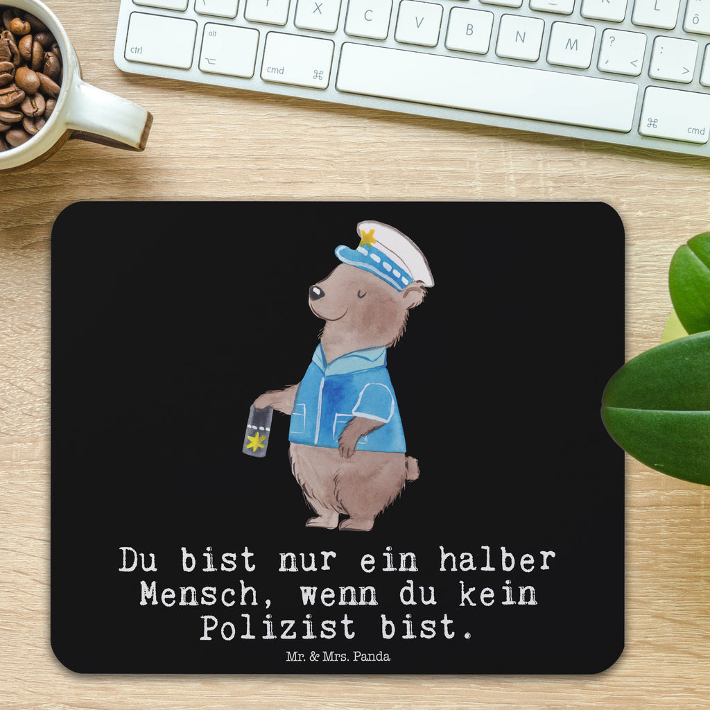 Mauspad Polizist mit Herz Mousepad, Computer zubehör, Büroausstattung, PC Zubehör, Arbeitszimmer, Mauspad, Einzigartiges Mauspad, Designer Mauspad, Mausunterlage, Mauspad Büro, Beruf, Ausbildung, Jubiläum, Abschied, Rente, Kollege, Kollegin, Geschenk, Schenken, Arbeitskollege, Mitarbeiter, Firma, Danke, Dankeschön, Polizist, Polizeibeamter, Wachmann, Cop, Polizei, Studium