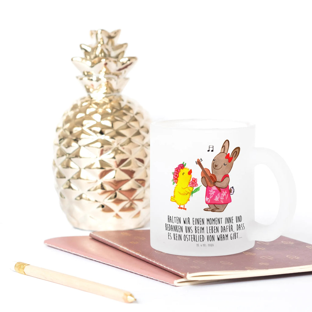 Teetasse Ostern Frühlingsgefühle Teetasse, Teeglas, Teebecher, Tasse mit Henkel, Tasse, Glas Teetasse, Teetasse aus Glas, Ostern, Osterhase, Ostergeschenke, Osternest, Osterdeko, Geschenke zu Ostern, Ostern Geschenk, Ostergeschenke Kinder, Ostern Kinder, Ostergrüße, Ostereier, Frühling, Frühlingsgefühle, Hase, Küken, Osterküken, Musik, Osterlieder